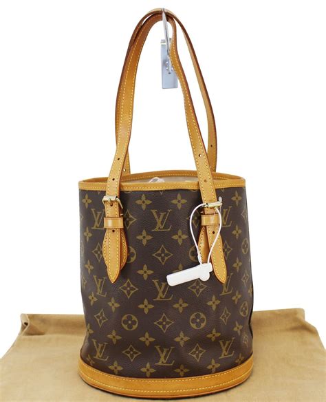 louis vuitton monogram canvas petit bucket|louis vuitton bucket bag insert.